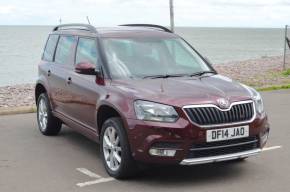 SKODA YETI 2014  at Derek Merson Minehead