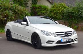 MERCEDES-BENZ E CLASS 2012  at Derek Merson Minehead